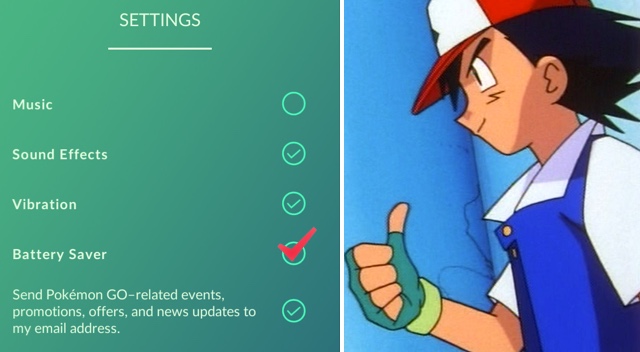 Pokemon Go battery saver guide & checklist